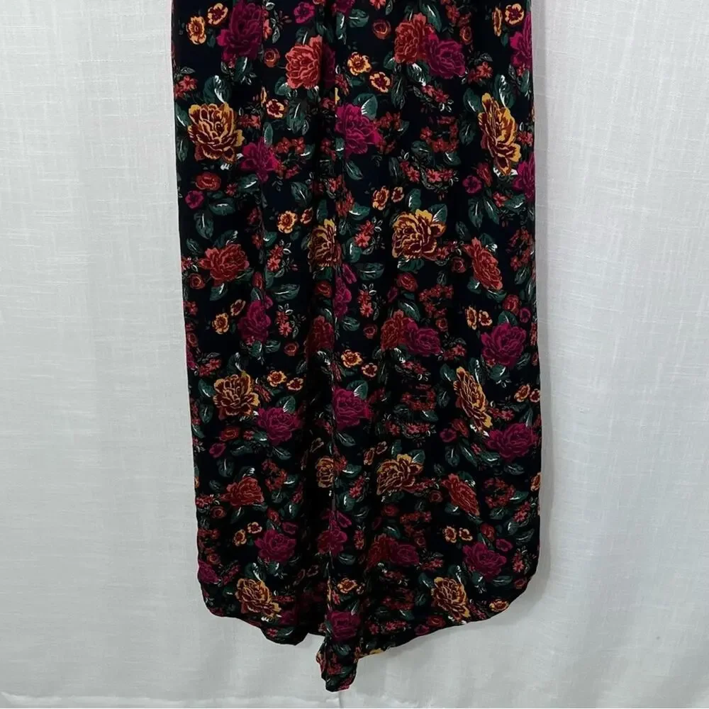 Ambiance Floral Flower Shorts Romper Dress Size M - Picture 12 of 13